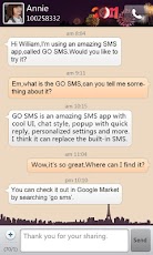 GO SMS New Year Theme - Night