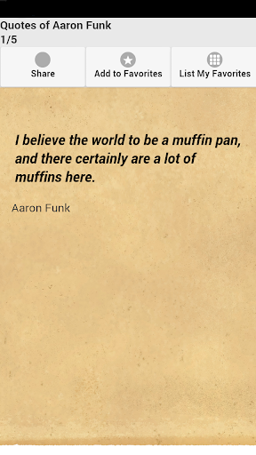 Quotes of Aaron Funk