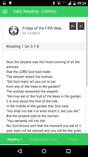 【免費書籍App】Daily Reading  - Catholic-APP點子