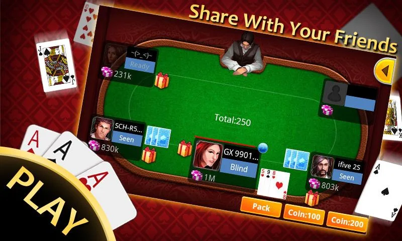    Teen Patti ♣ Lucky Award- screenshot  