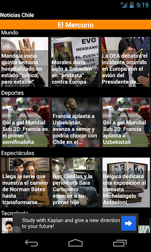 【免費新聞App】Noticias Chile-APP點子