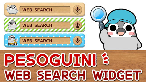 Pesoguin Web Search Bar Simple