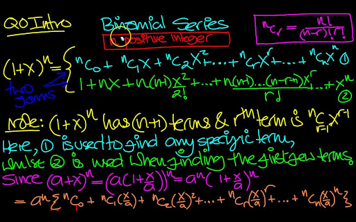 【免費教育App】Binomial, Maclaurin & Taylor S-APP點子