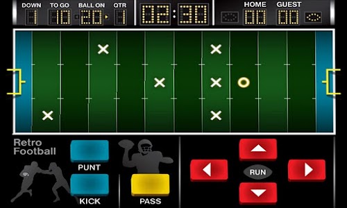 Android application Retro Football screenshort