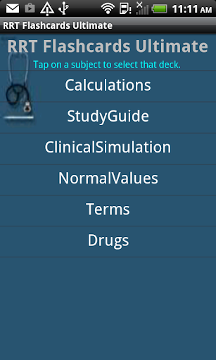 RRT Flashcards Ultimate