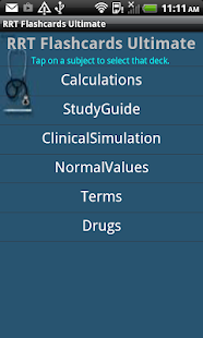 Free RRT Flashcards Ultimate APK for Android
