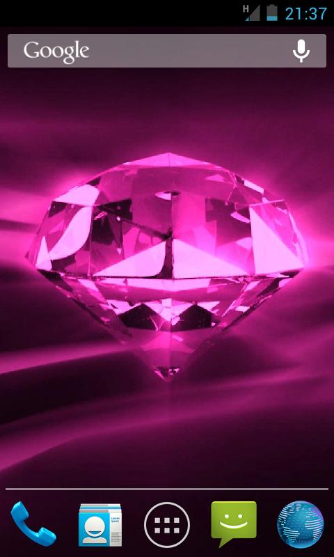 Diamond Live Wallpaper HD Screen 2