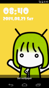 How to install droid-chan LIVEWALLPAPER patch 1.2 apk for android