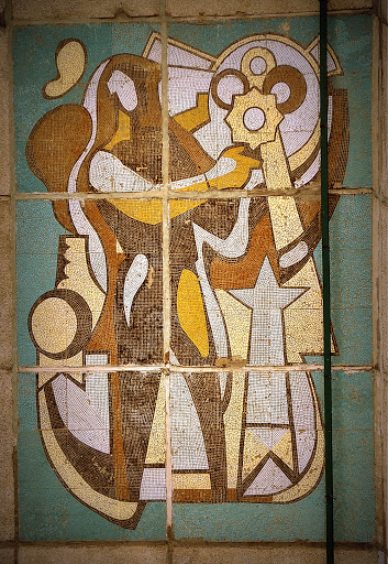 Mosaic Wall, 9,Kalininskaya Street