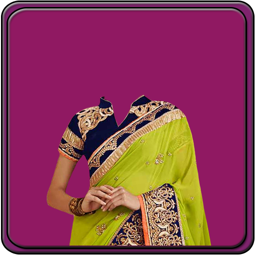 Beautiful Saree Photo Montage LOGO-APP點子