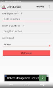 Horse Feed Calculator Free Screenshots 2