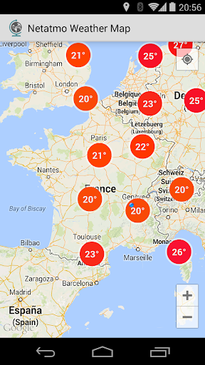 Netatmo Weather Map beta