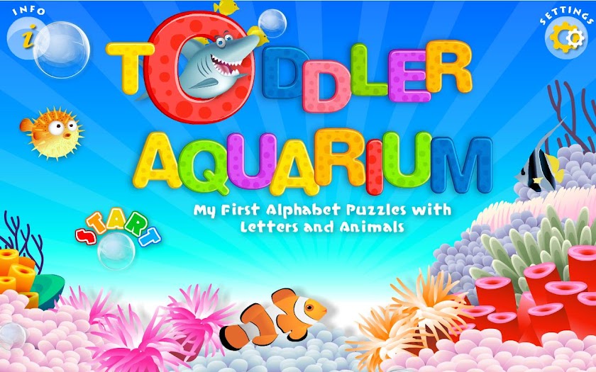 Kids Alphabet Aquarium School Screen 1