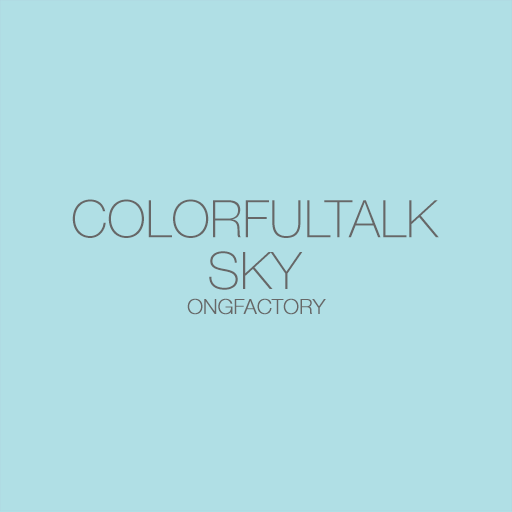 Colorful Talk - Sky 카카오톡 테마 LOGO-APP點子