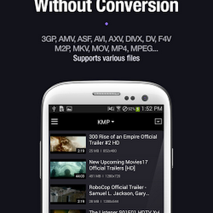 KMPlayer 1.0.3 APK Android