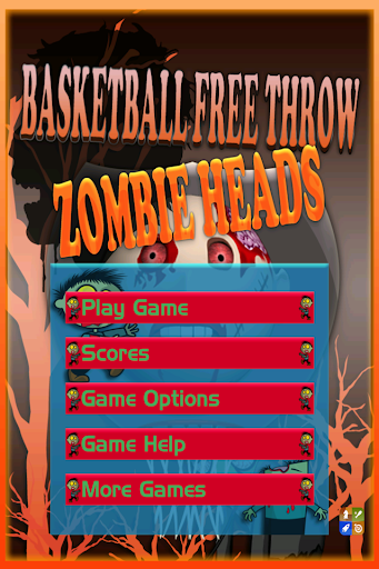 Basketball Free Throw: Zombie
