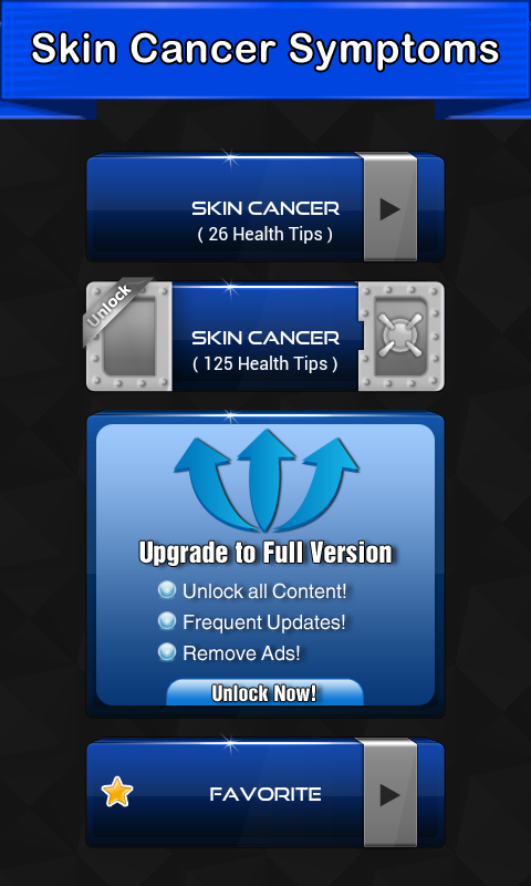 Skin Cancer Symptoms Screen 3