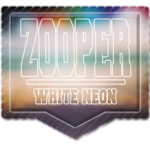 Zooper White Neon.apk 1.02