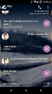 EvolveSMS Theme - Glass Screenshots 1