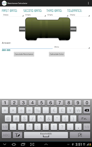 Resistance Calculator