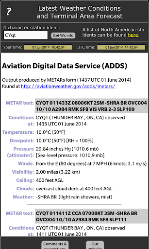 Airport Aviation Weather