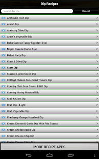 Delicious Dip Recipes Screenshots 1