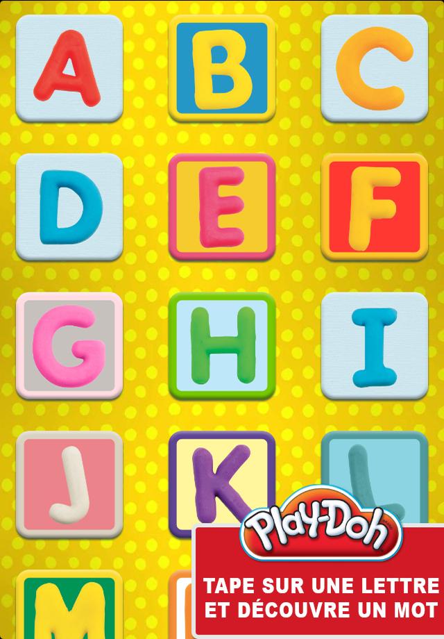 ALPHABET PLAY-DOH - Kid &amp; Fun! Screen 2