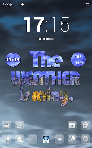 Weather Types UCCW Skin