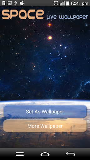 Space Live Wallpaper