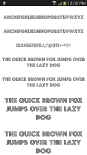 Fonts Cool for FlipFont® free