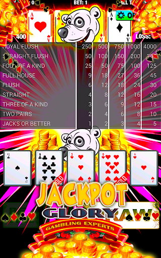 【免費紙牌App】Polar Bear Offline Free Poker-APP點子