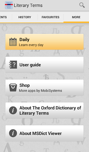 【免費書籍App】Oxford Literary Terms Tr-APP點子