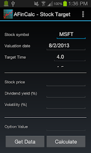 Financial Asset Pricing Screenshots 4
