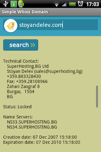 Free Download Simple Whois Domain APK
