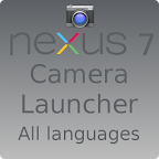 Nexus 7 Camera Launcher