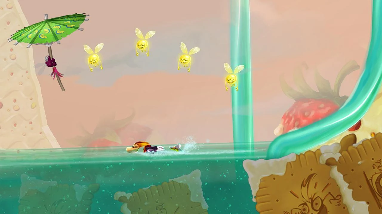   Rayman Fiesta Run- หน้าจอ 