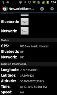 Network Bluetooth GPS