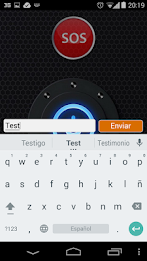 Flashlight SOS + Text Morse poster 2