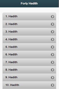 Lastest Forty Hadith APK