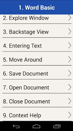 Learn Office Word 2013