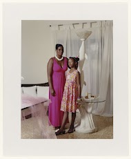 Jeritza Christina Bito (40) met haar dochter Shakira Bito op haar twaalfde verjaardag, Boca Sami, Curaçao