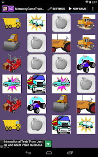 Memory Game- Tractors & Trucks Screenshots 3