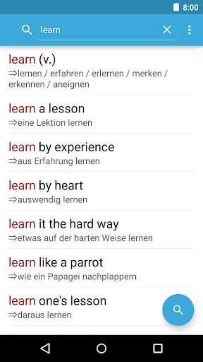 【免費書籍App】German English Dictionary-APP點子