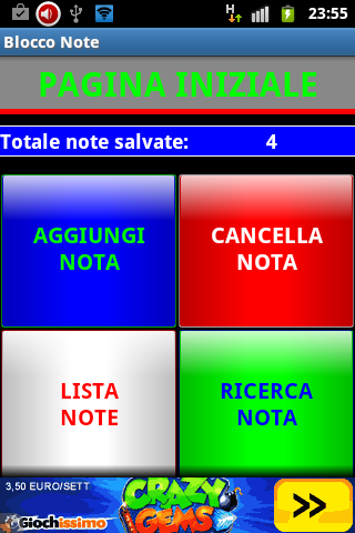 Blocco Note