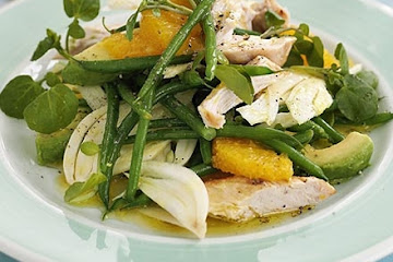 Chicken & orange salad