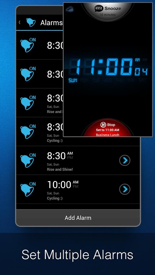 My Alarm Clock - screenshot