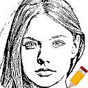 Portrait Sketch mobile app icon