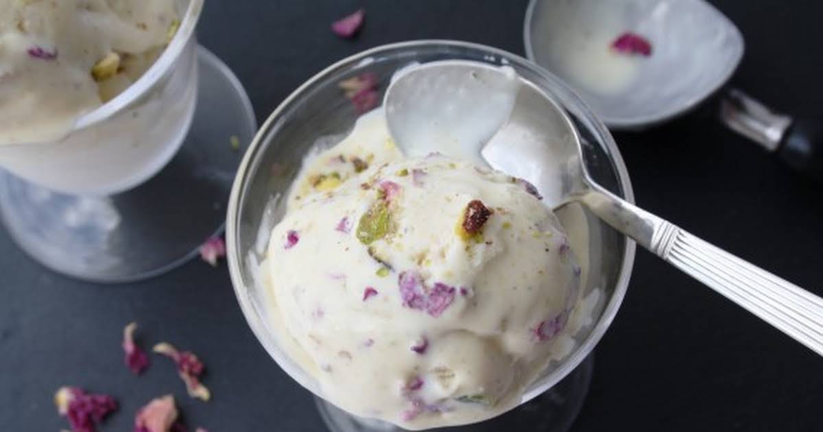 10 Best Edible Flower Ice Cream Recipes
