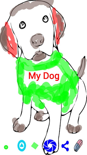 【免費休閒App】Dog Coloring Book-APP點子