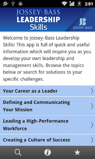 Jossey-Bass Leadership Skills